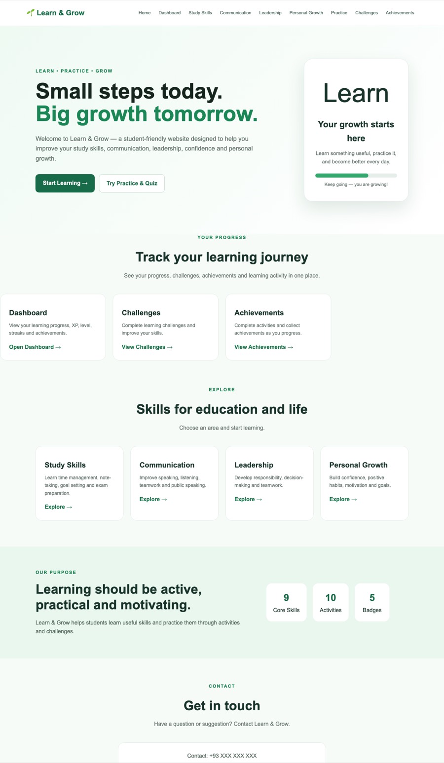 Learn & Grow